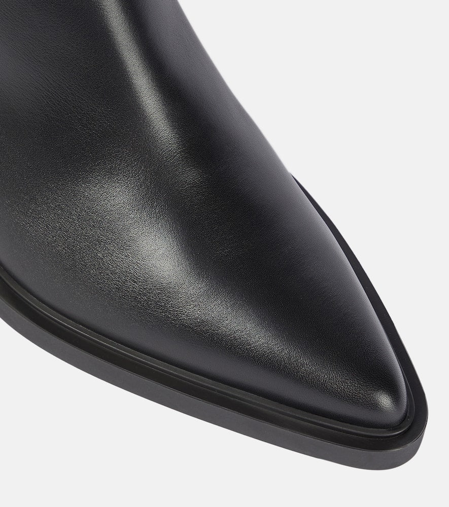 Gianvito Rossi Dylan leather ankle boots
