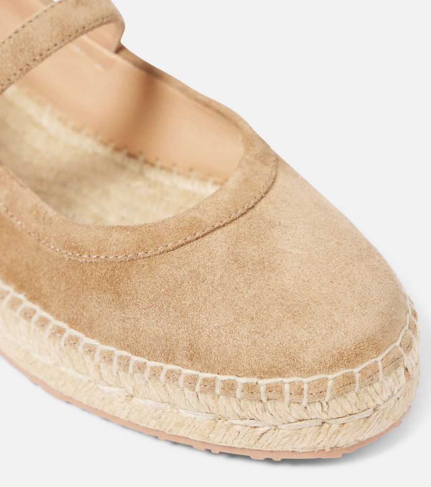Gianvito Rossi Elda suede espadrilles