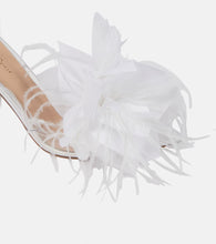 Gianvito Rossi Elle 85 embellished PVC mules