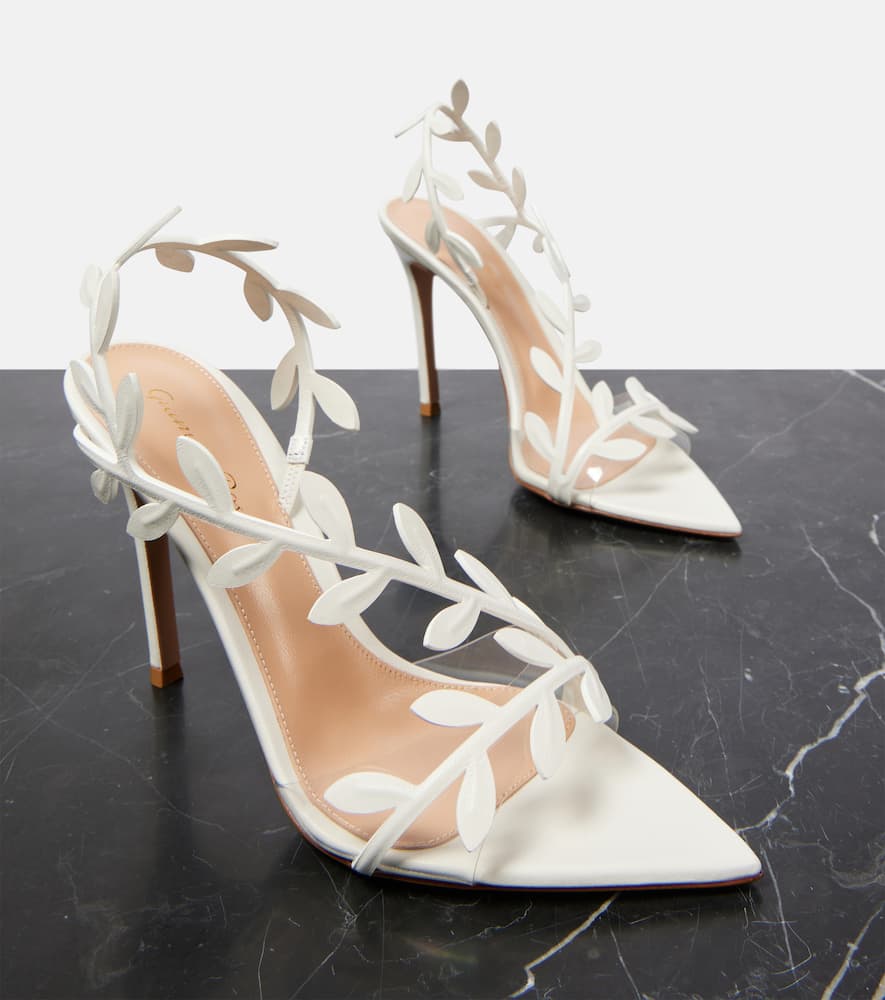 Gianvito Rossi Flavia 105 leather sandals