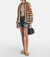 Gianvito Rossi Fringed suede platform slides