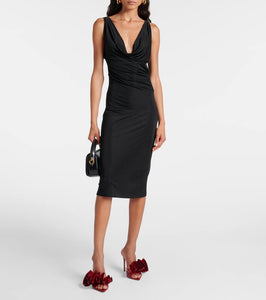 Gianvito Rossi Gabrielle 105 ruffled patent leather mules