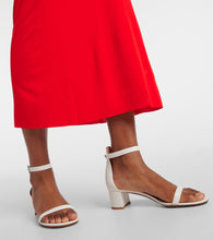 Gianvito Rossi Gaeta 45 leather sandals