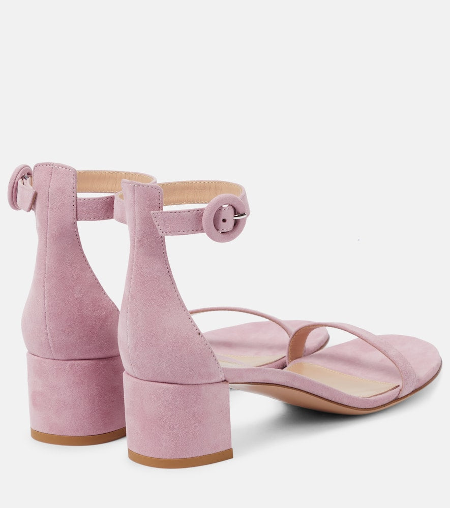 Gianvito Rossi Gaeta 45 suede sandals