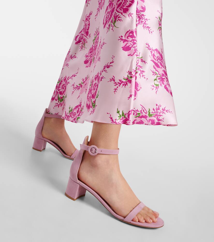 Gianvito Rossi Gaeta 45 suede sandals