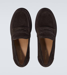 Gianvito Rossi George suede loafers