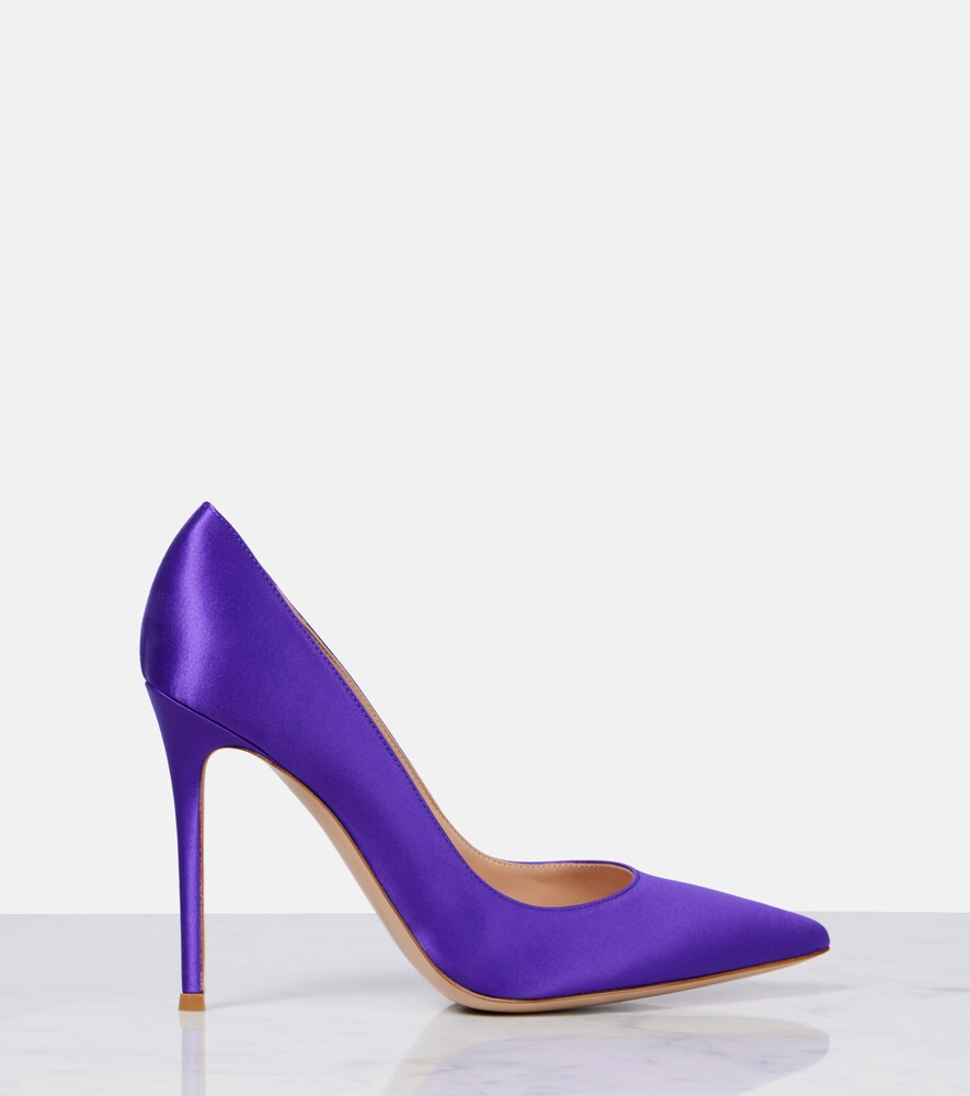 Gianvito Rossi Gianvito 105 satin crepe pumps