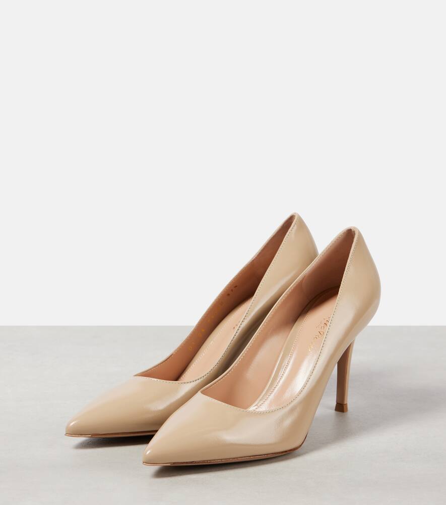 Gianvito Rossi Gianvito 85 patent leather pumps