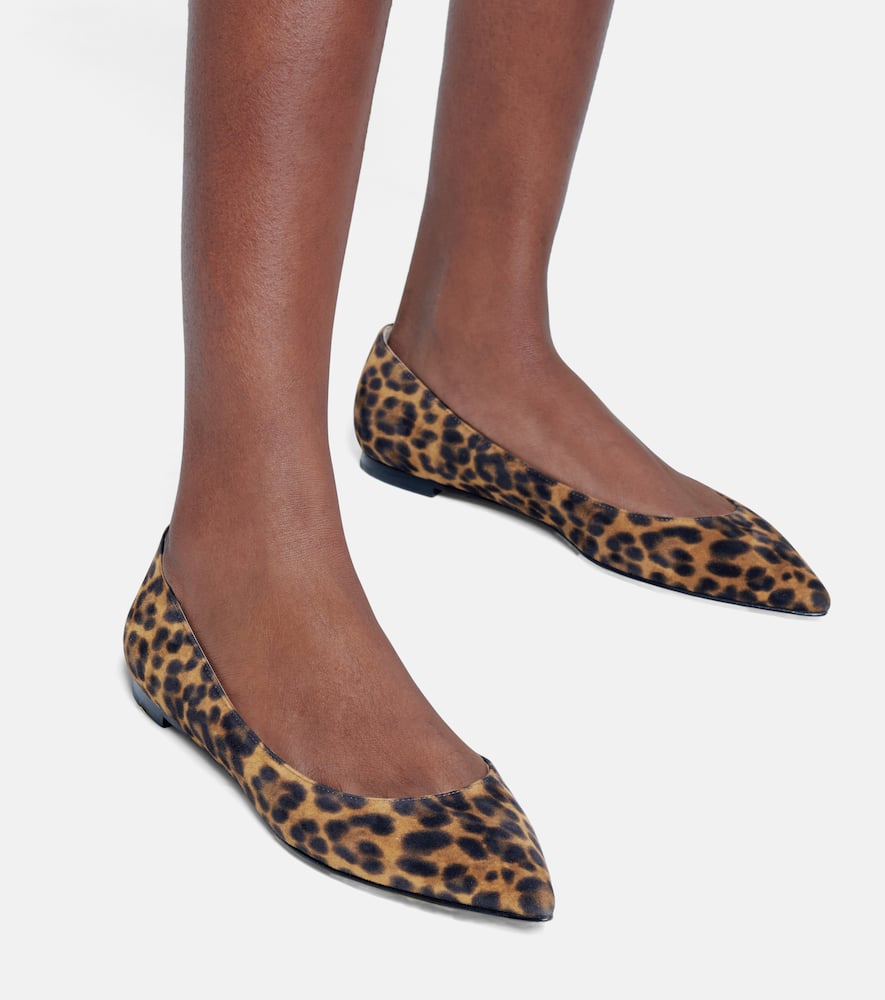 Gianvito Rossi Gianvito leopard-print ballet flats