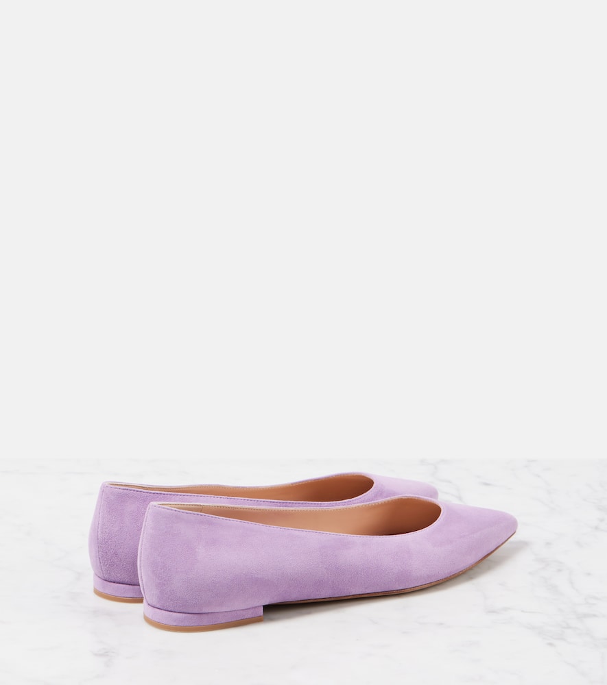 Gianvito Rossi Gianvito suede ballet flats