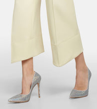 Gianvito Rossi Glitter-embellished pumps