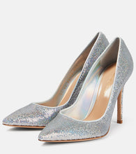 Gianvito Rossi Glitter-embellished pumps