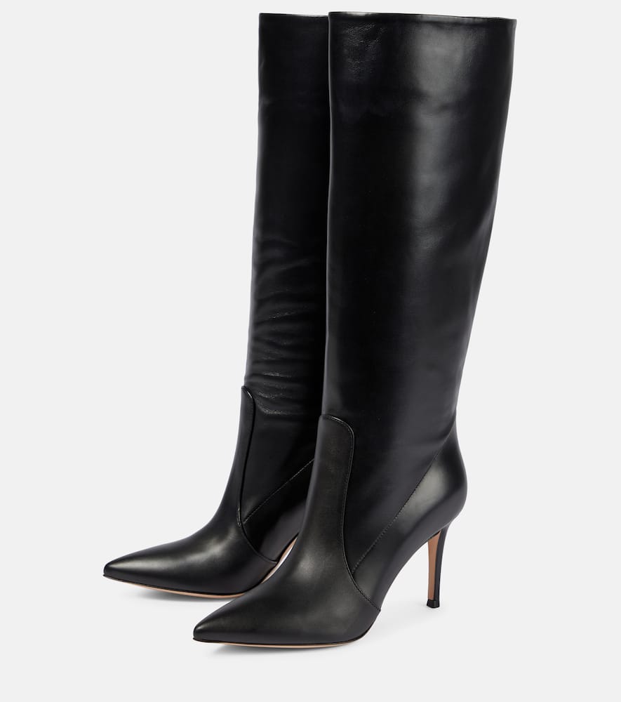 Gianvito Rossi Hansen 85 knee-high leather boots