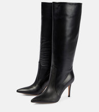 Gianvito Rossi Hansen 85 knee-high leather boots
