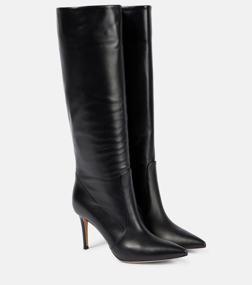 Gianvito Rossi Hansen 85 knee-high leather boots