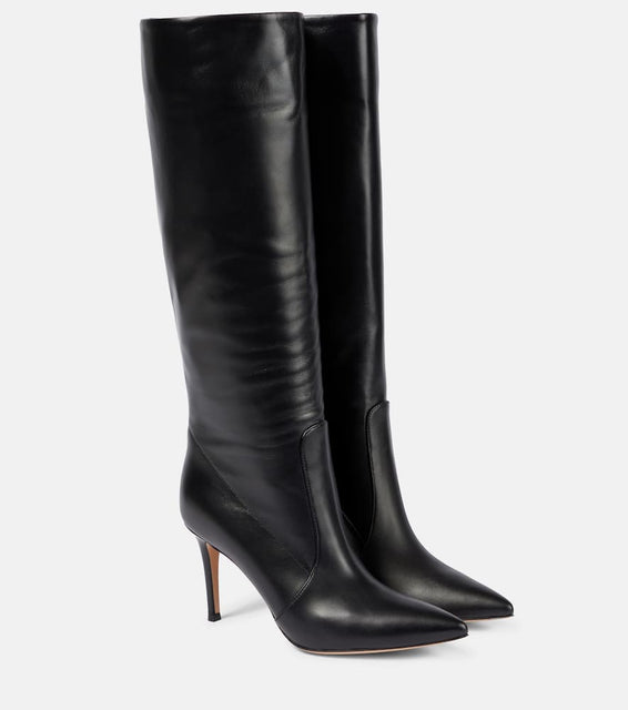 Gianvito Rossi Hansen 85 knee-high leather boots