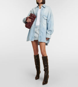 Gianvito Rossi Hansen leopard-print knee-high boots
