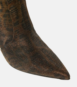 Gianvito Rossi Hansen leopard-print knee-high boots