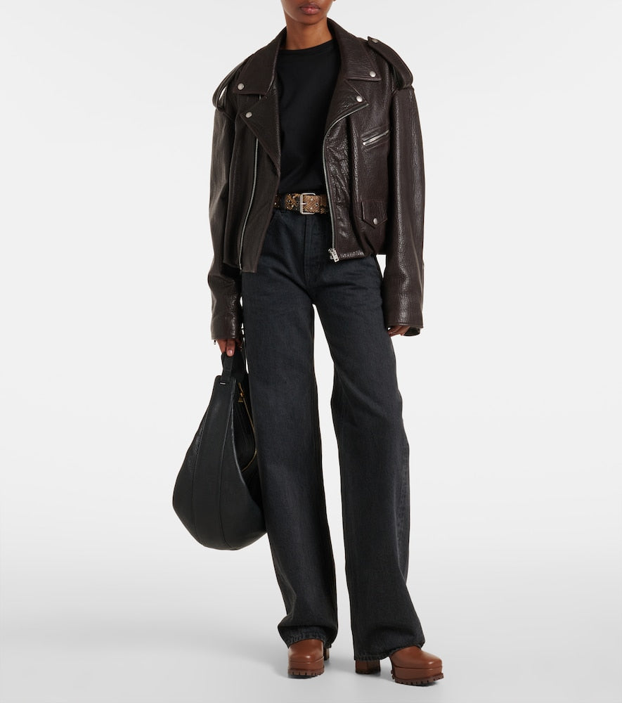 Gianvito Rossi Harlem 70 leather platform ankle boots