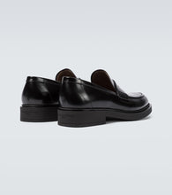 Gianvito Rossi Harris leather loafers
