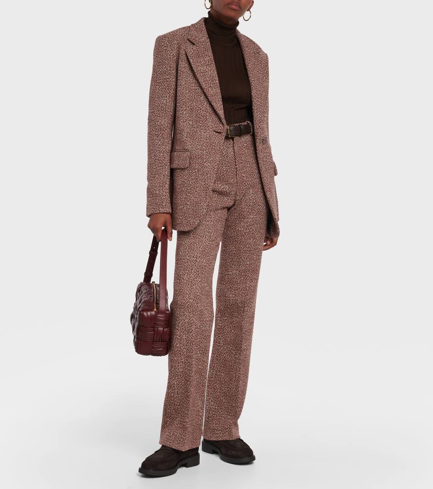 Gianvito Rossi Harris shearling-lined suede loafers