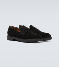 Gianvito Rossi Harris suede loafers