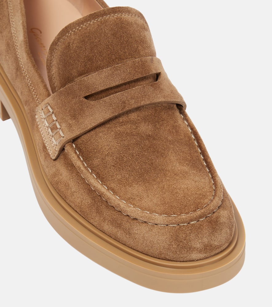 Gianvito Rossi Harris suede loafers