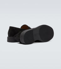 Gianvito Rossi Harris suede loafers