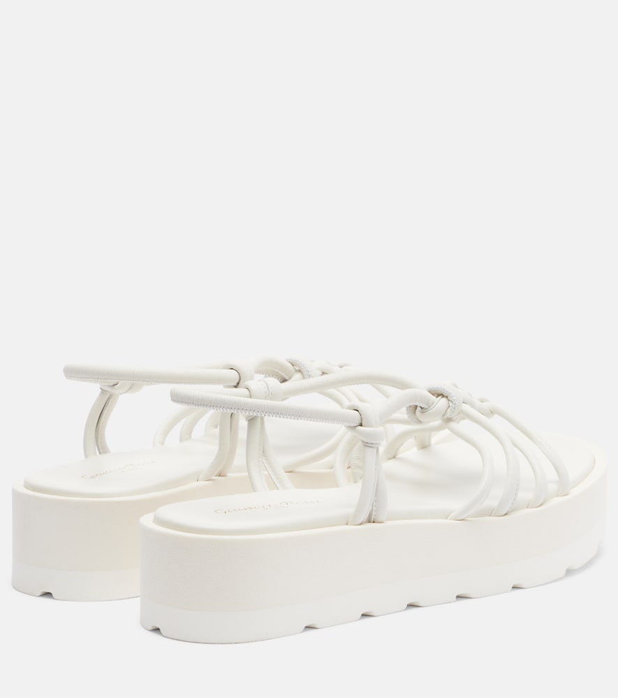 Gianvito Rossi Hebe platform leather sandals