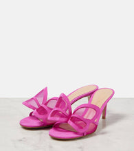 Gianvito Rossi Ilia 70 mesh mules