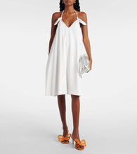 Gianvito Rossi Ilia suede-trimmed mesh mules