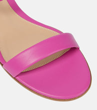 Gianvito Rossi Jaime 05 leather sandals