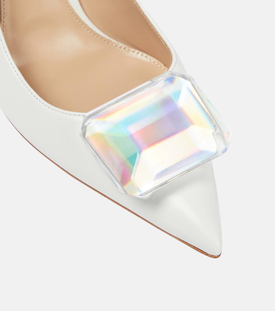 Gianvito Rossi Jaipur 105 embellished leather pumps