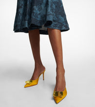 Gianvito Rossi Jaipur 85 embellished satin mules