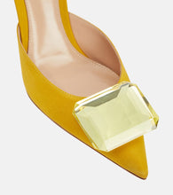 Gianvito Rossi Jaipur 85 embellished satin mules