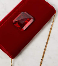 Gianvito Rossi Jaipur Mini embellished velvet clutch