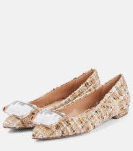 Gianvito Rossi Jaipur boucl√É¬© ballet flats