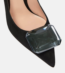 Gianvito Rossi Jaipur embellished suede pumps