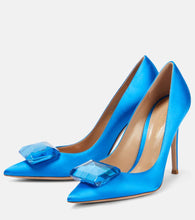 Gianvito Rossi Jaipur satin pumps