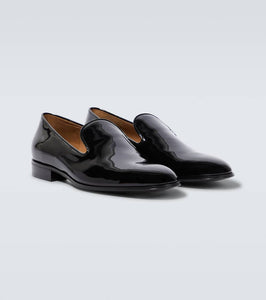Gianvito Rossi Jean patent leather loafers