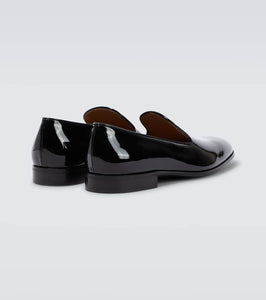 Gianvito Rossi Jean patent leather loafers