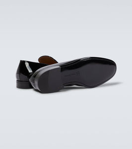 Gianvito Rossi Jean patent leather loafers