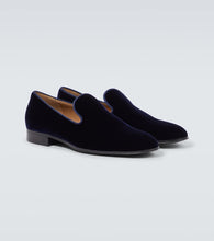 Gianvito Rossi Jean velvet loafers