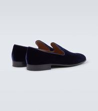 Gianvito Rossi Jean velvet loafers