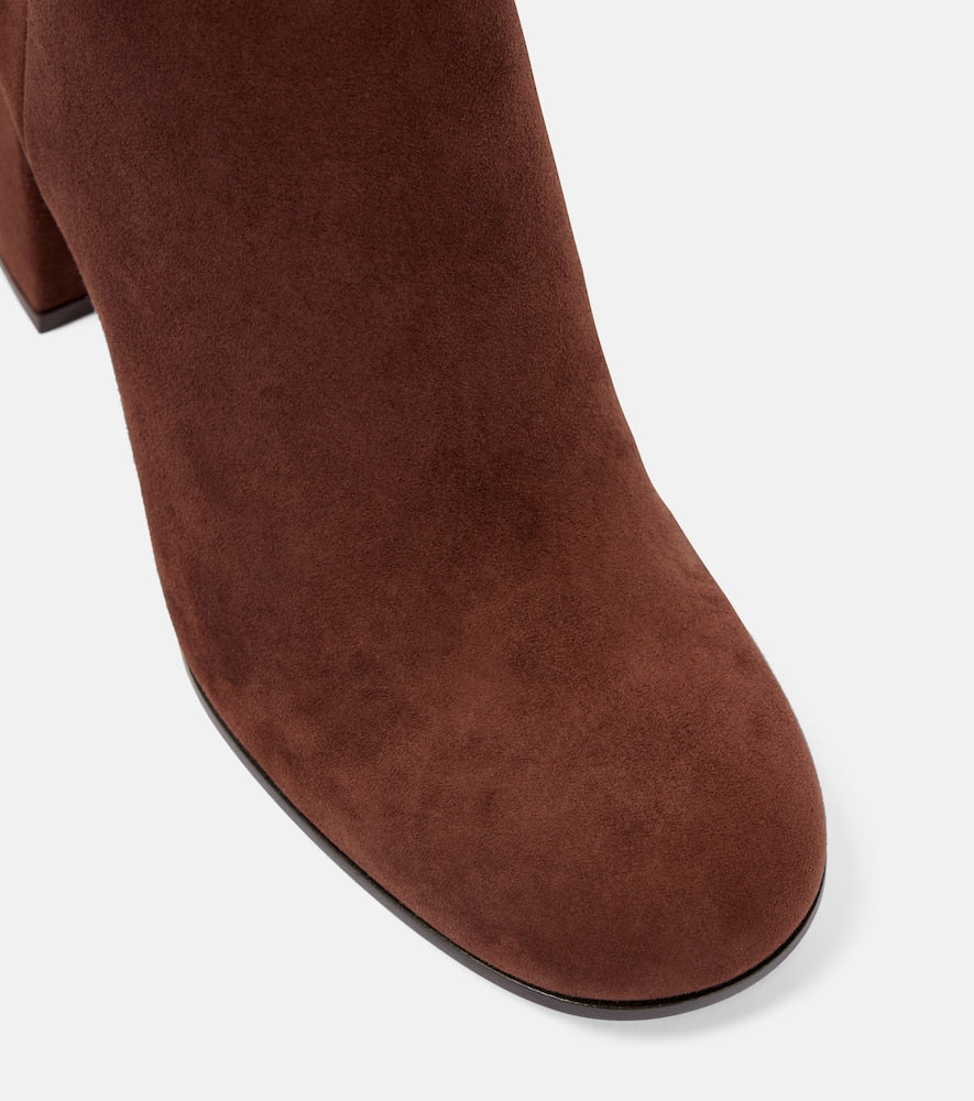 Gianvito Rossi Joelle 70 suede ankle boots