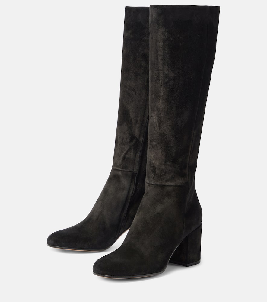 Gianvito Rossi Joelle suede knee-high boots