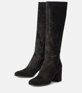 Gianvito Rossi Joelle suede knee-high boots