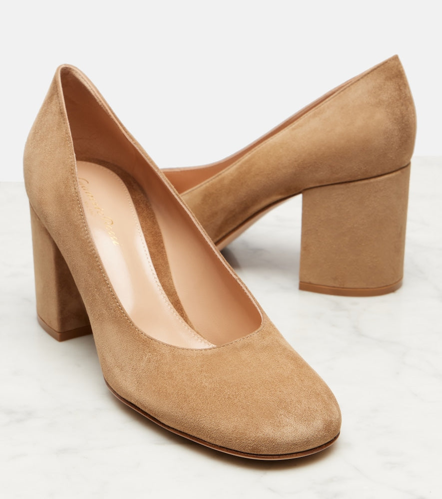 Gianvito Rossi Joelle suede pumps