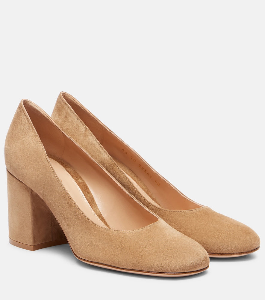 Gianvito Rossi Joelle suede pumps