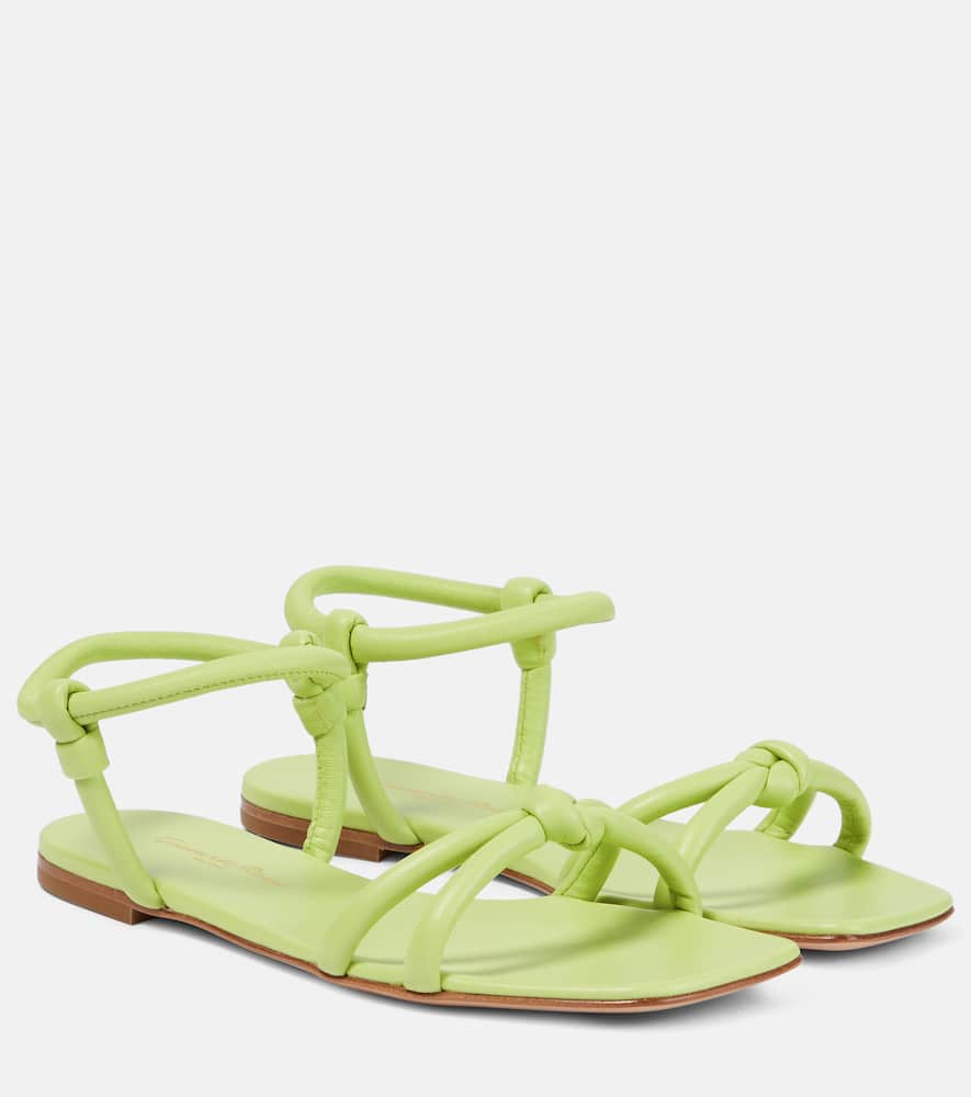 Gianvito Rossi Juno 05 leather sandals